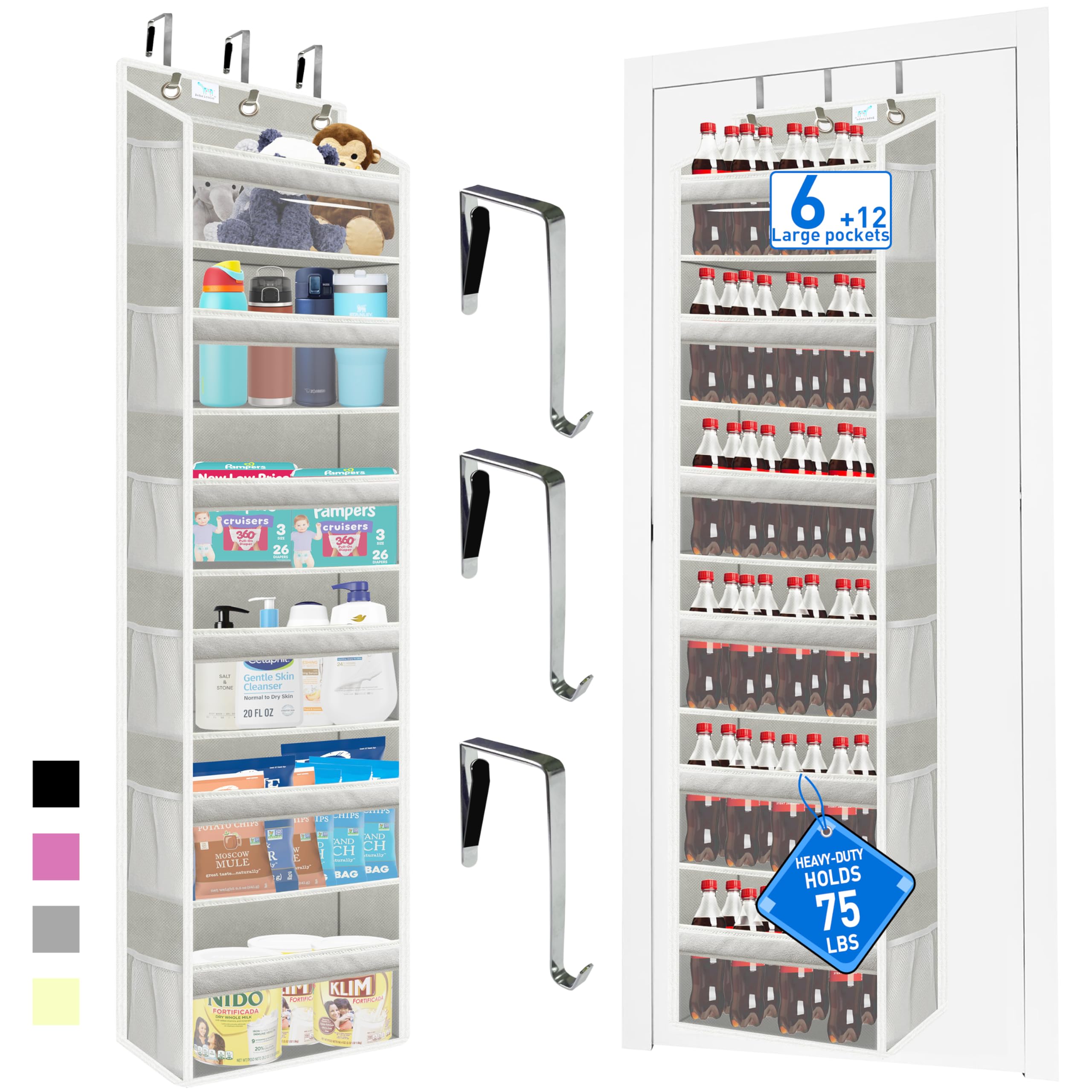 zebricolo Over the Door Organizer