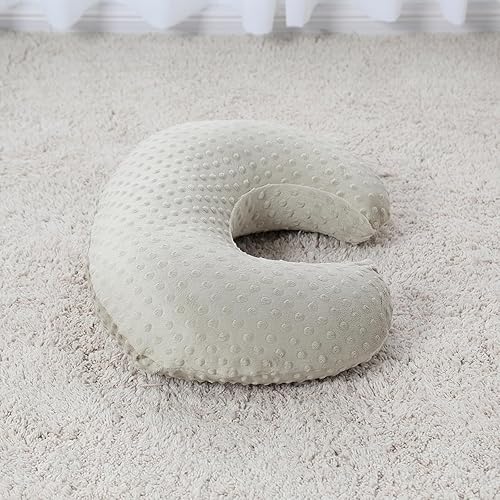 Miniatura 7 de ESEN Almohada de lactancia y posicionador corporal para lactancia materna y alimentación con biberón, almohadas ultrasuaves para lactancia materna