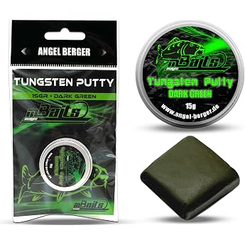 Angel-Berger Magic Baits Tungsten Putty 15g Kneading Lead Tungsten Fishing Lead Pop Up Sinker