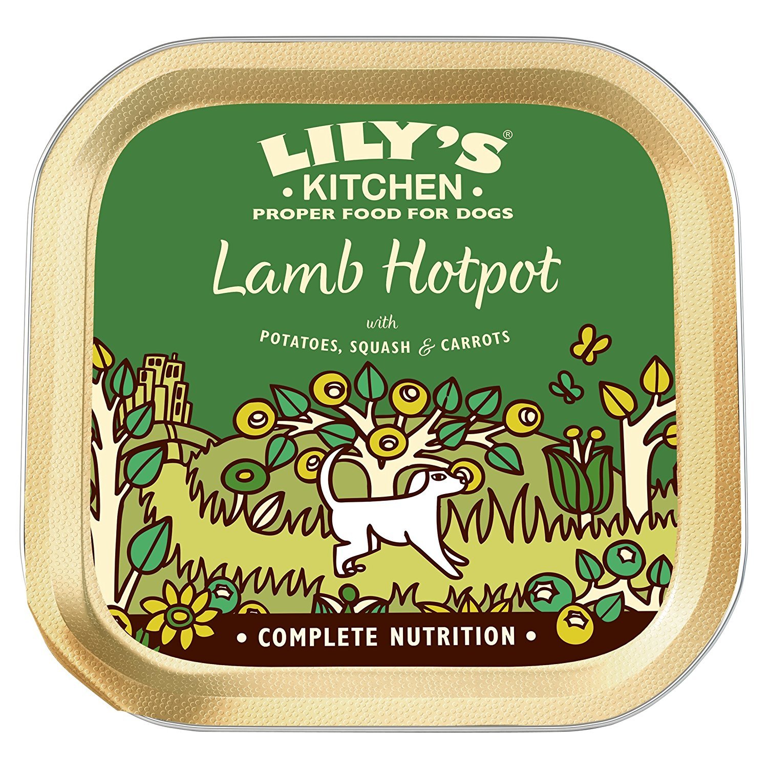 Lily's Kitchen Alimenti per cani bagnati naturali per adulti, 10 x 150 g