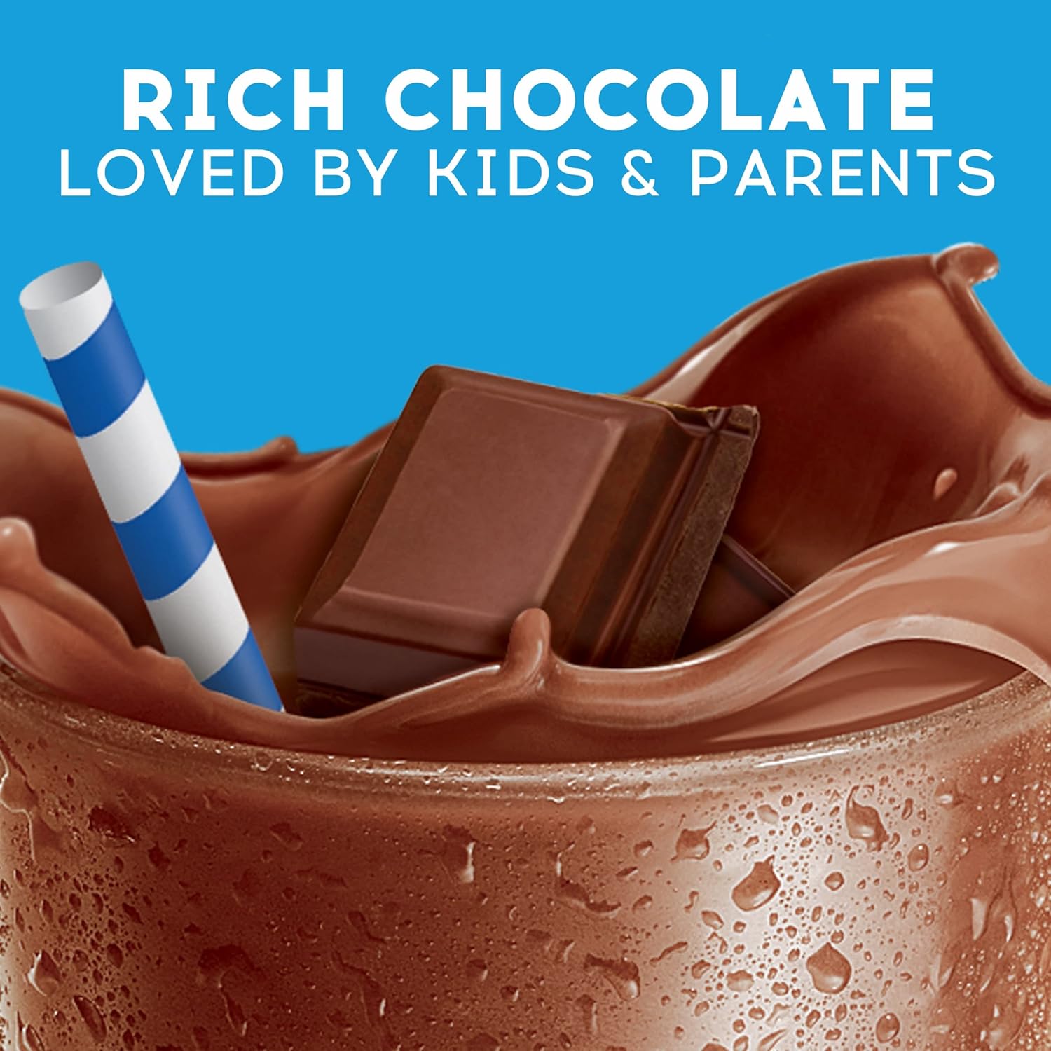 Nestle Ovaltine Rich Chocolate, 12-Ounce Tubs (Pack of 6)