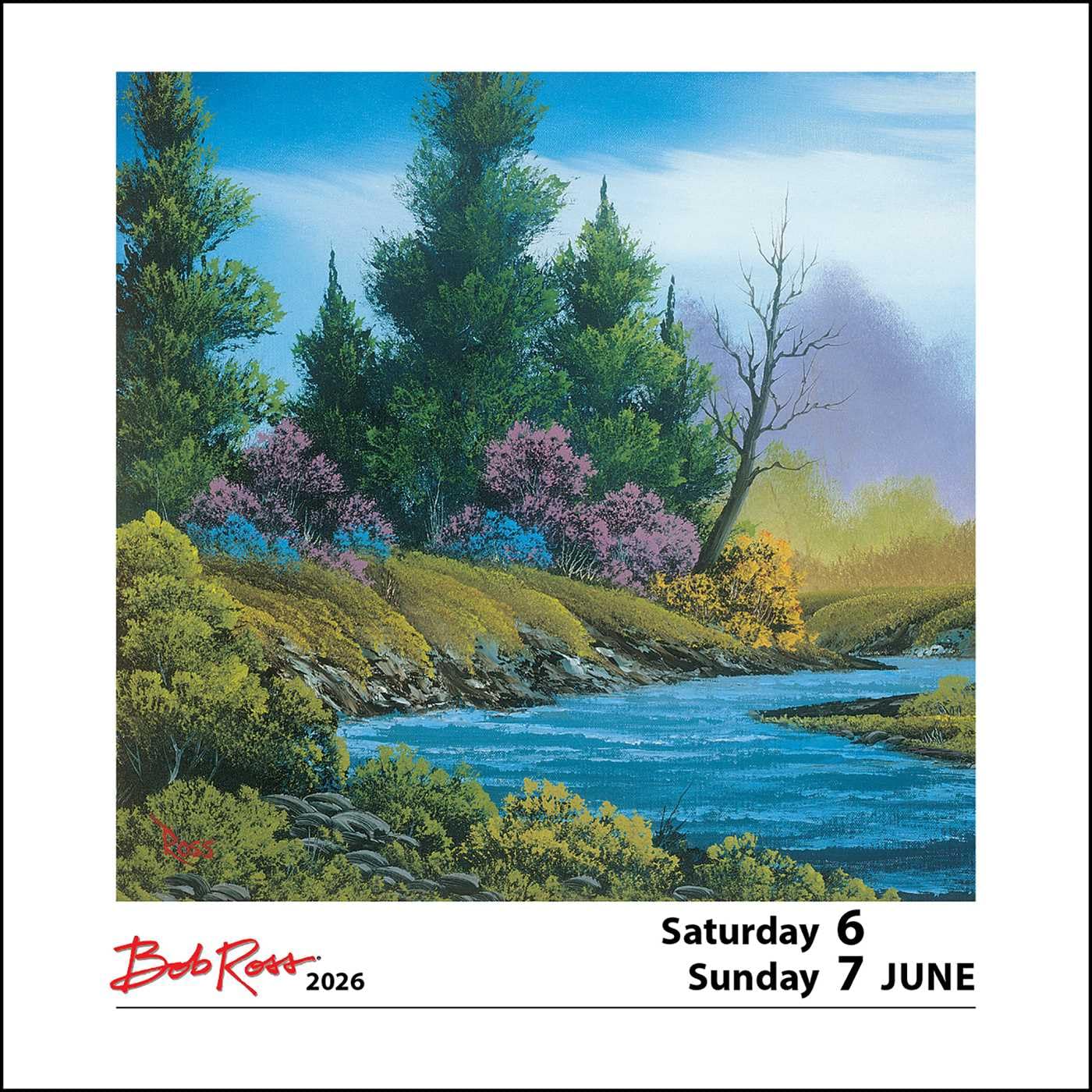Bob Ross 2026 Day-to-Day Calendar - Image 4