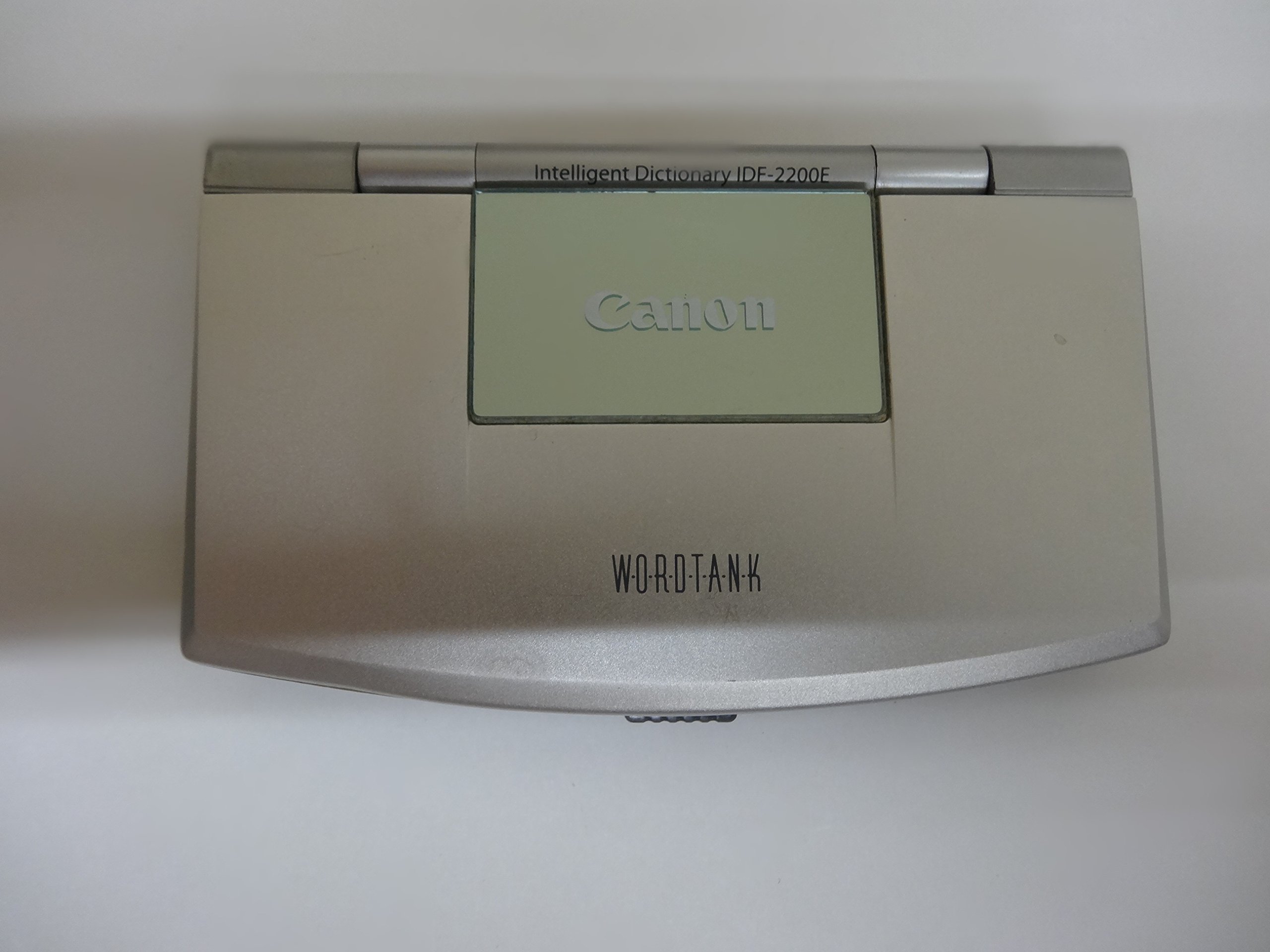 CANON wordtank IDF-2200E (5コンテンツ%ｶﾝﾏ% 英語モデル%ｶﾝﾏ% コンパクトサイズ)(中古品) Amazon | CANON wordtank IDF-2200E (5コンテンツ, 英語モデル