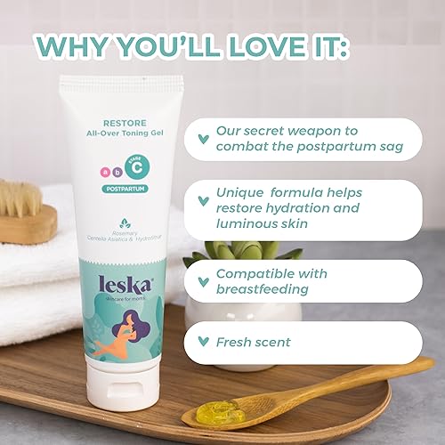 Miniatura 3 de Leska Maternity Stage C Set 2 Pack Bundle  Resture All-Over Toning Gel l (posparto)  Parte de un sistema completo de cuidado de la piel de embarazo