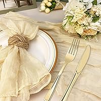 Vista 4 de WINGFISH Juego de 24 servilleteros tejidos de arpillera de yute a granel para mesa de comedor, servilleteros náuticos, decoración de mesa