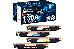 Valuetoner Remanufactured Toner Cartridge Replacement for HP 130A CF352A