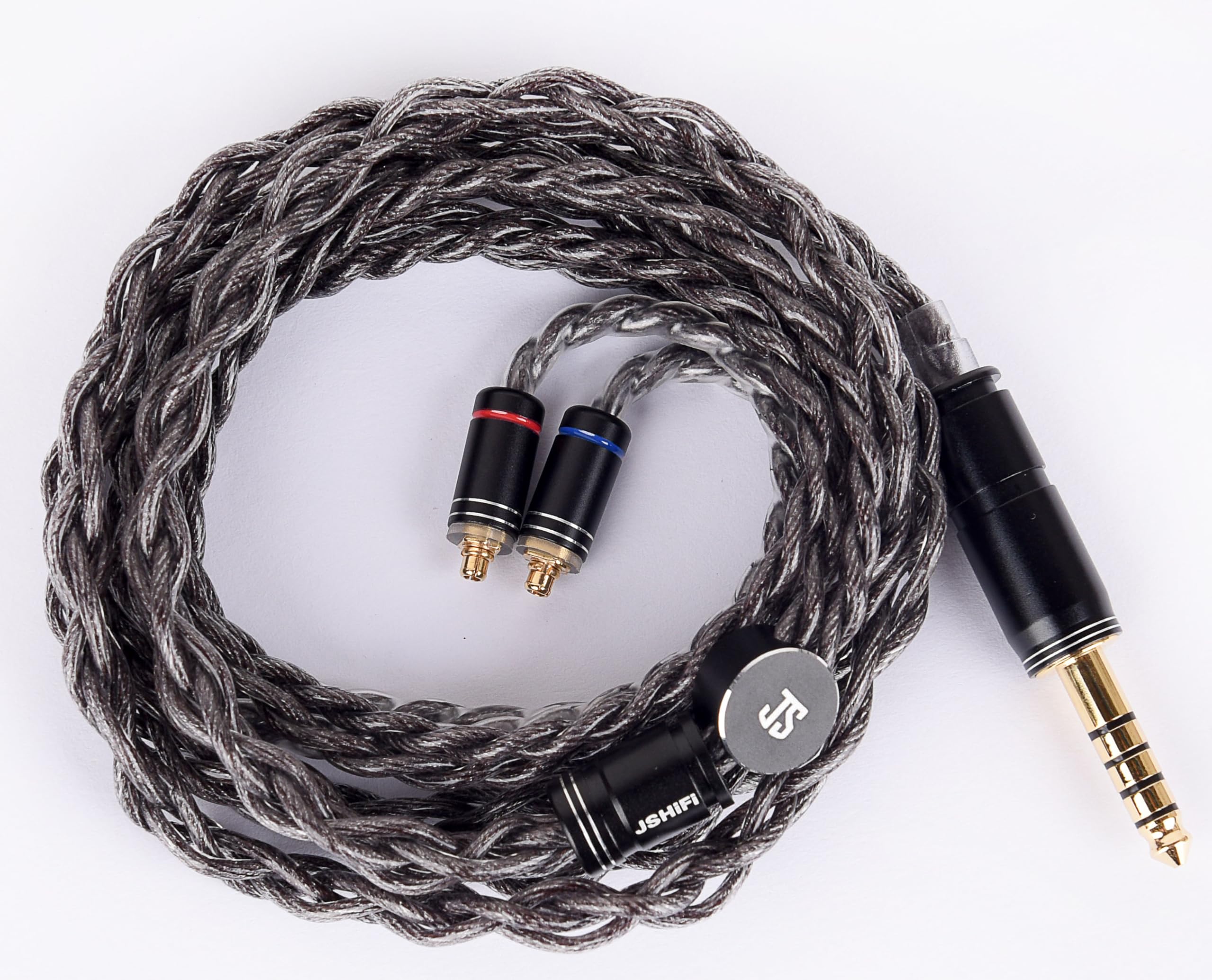 Amazon | 【JSHiFi-Obsidian】MMCX4.4mmリケーブル グラフェン線材