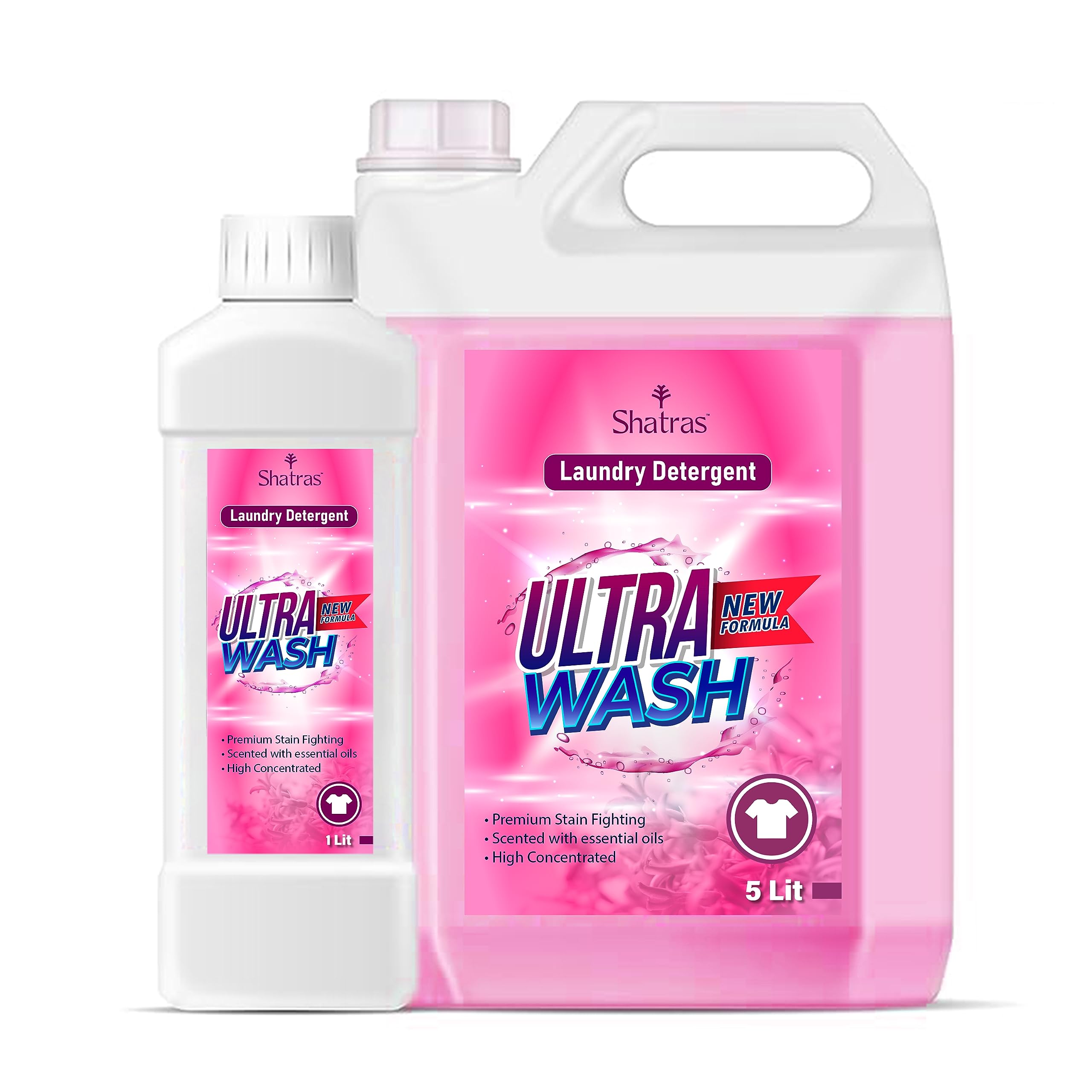 Shatras Ultra Wash Low Foam Laundry Liquid Detergent, For Top & Front Load Washing Machine Pink Lily Liquid Detergent (6000 ml) (B0CGHR5ZG8) Amazon Price History, Amazon Price Tracker