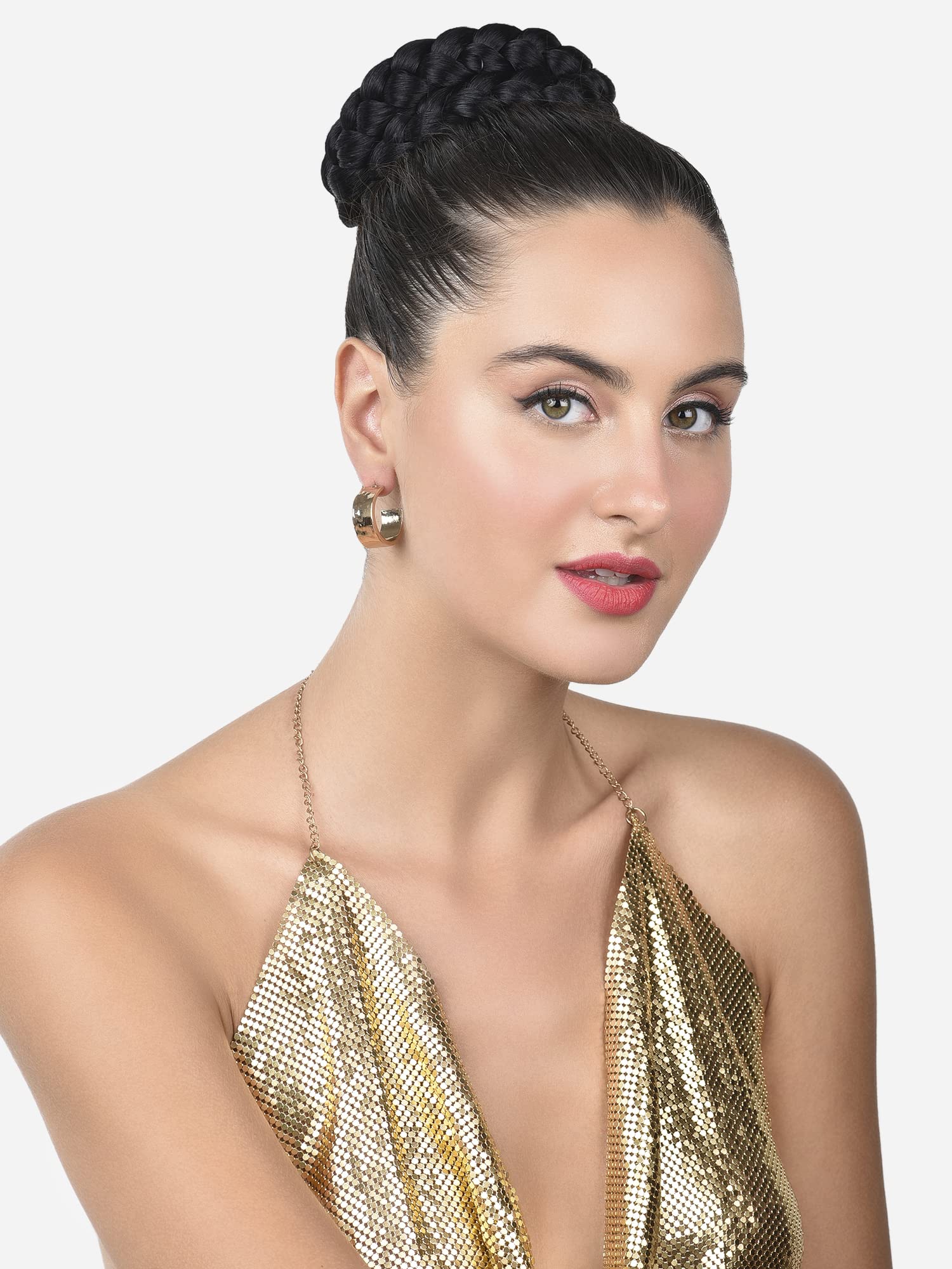 Contemporary & Stylish Semi Hoop Earring For Women