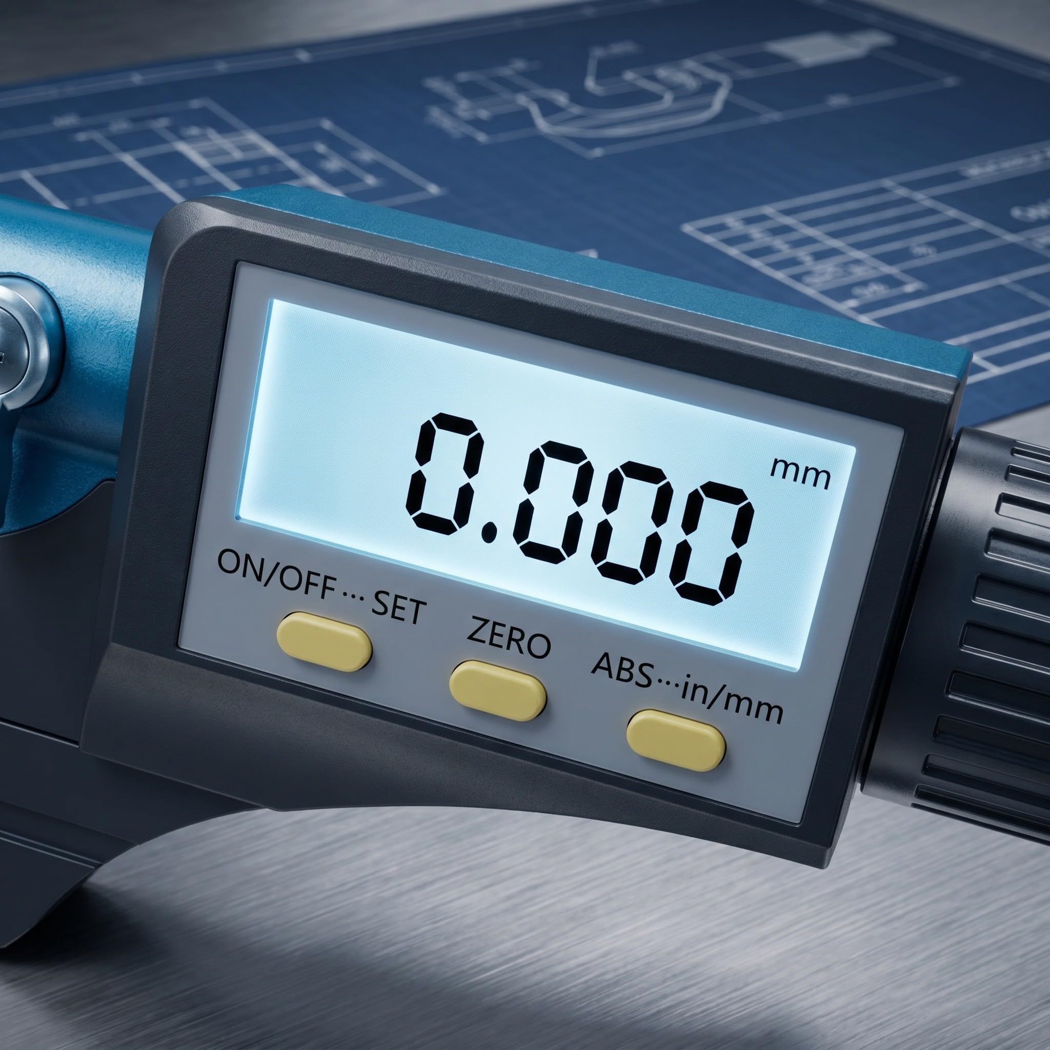 Micrómetro Digital de Exterior de Alta Precisión con Punta de Aleación y Medición de 0-25mm para Resultados Fiables y Minimización de Errores en Entornos Industriales