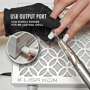 Amazon.com: Nail Dust Collector with Reusable Filter, Professional Amazon.com: Nail Dust Collector with Reusable Filter, Professional