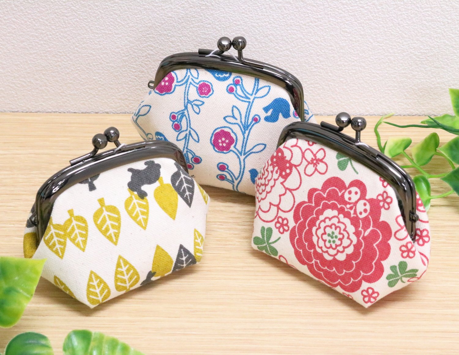 Amazon.co.jp: 京佑 日本製 がま口 コイン ケース 6×9×マチ6cm 財布