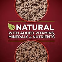 Vista 3 de Purina ONE - Paté natural sin granos, Paquete variado de comida húmeda enlatada para perros, True Instinct Classic Ground - 13 onzas (Paquete de 6)