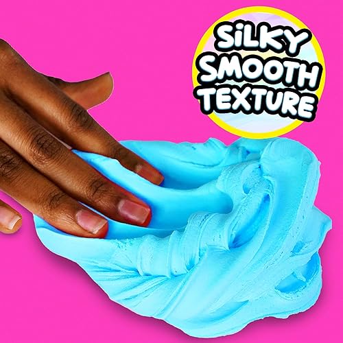 Miniatura 51 de Compound Kings Fluffy Butter Cloudz - Cubo grande perfumado de slime para niños, juguete sensorial suave, esponjoso, no tóxico, regalo de limo