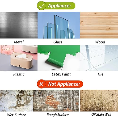 Miniatura 6 de HUTIXI Cinta de montaje resistente, 2 piezas de cinta fuerte de doble cara automotriz, cinta adhesiva impermeable de espuma para interiores y