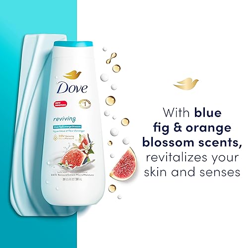 Miniatura 6 de Dove Gel de baño Go Fresh de pepino y té verde, 11 onzas líquidas (paquete de 2)