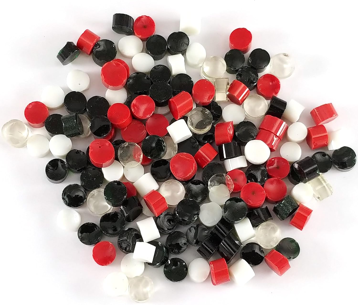 Holiday Dots Assortment - COE 90 Fusible Bullseye Glass - ASRT-D-HD