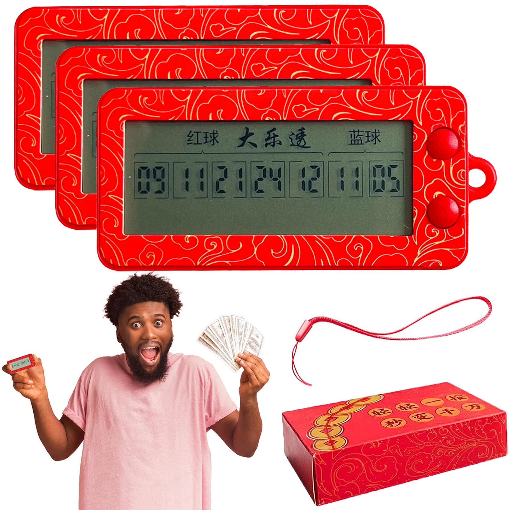 Ai Algorithm Probability Double Lottery Picker, Ai Picker Lottery Selector, Ai Algorithm Probability Lottery Picker,Ai Lottery Number Picker,Lucky Mini Portable Lottery Number Selector (3PCS)