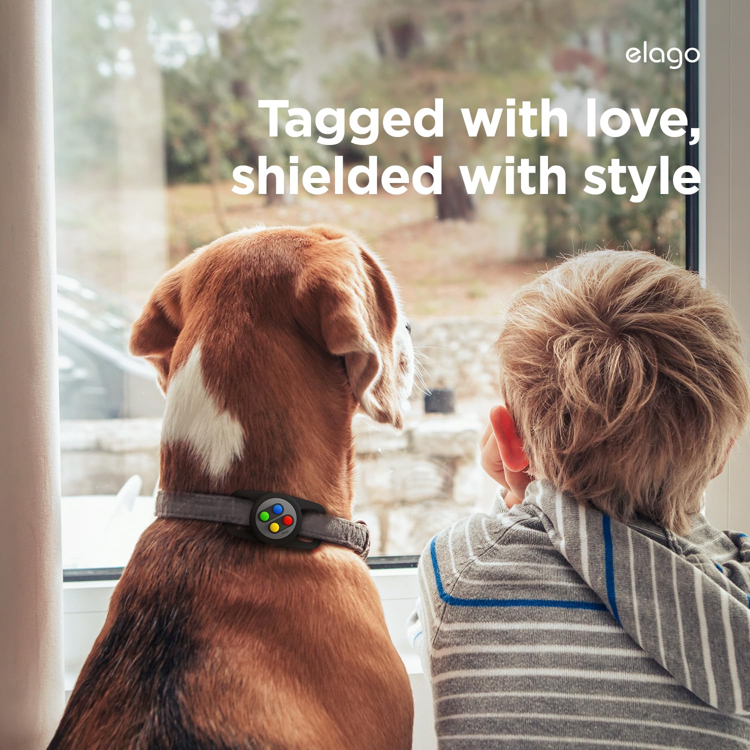 elago Pet Collar W5 Case Compatible with Apple AirTag 2 (2026) & 1 - Image 3