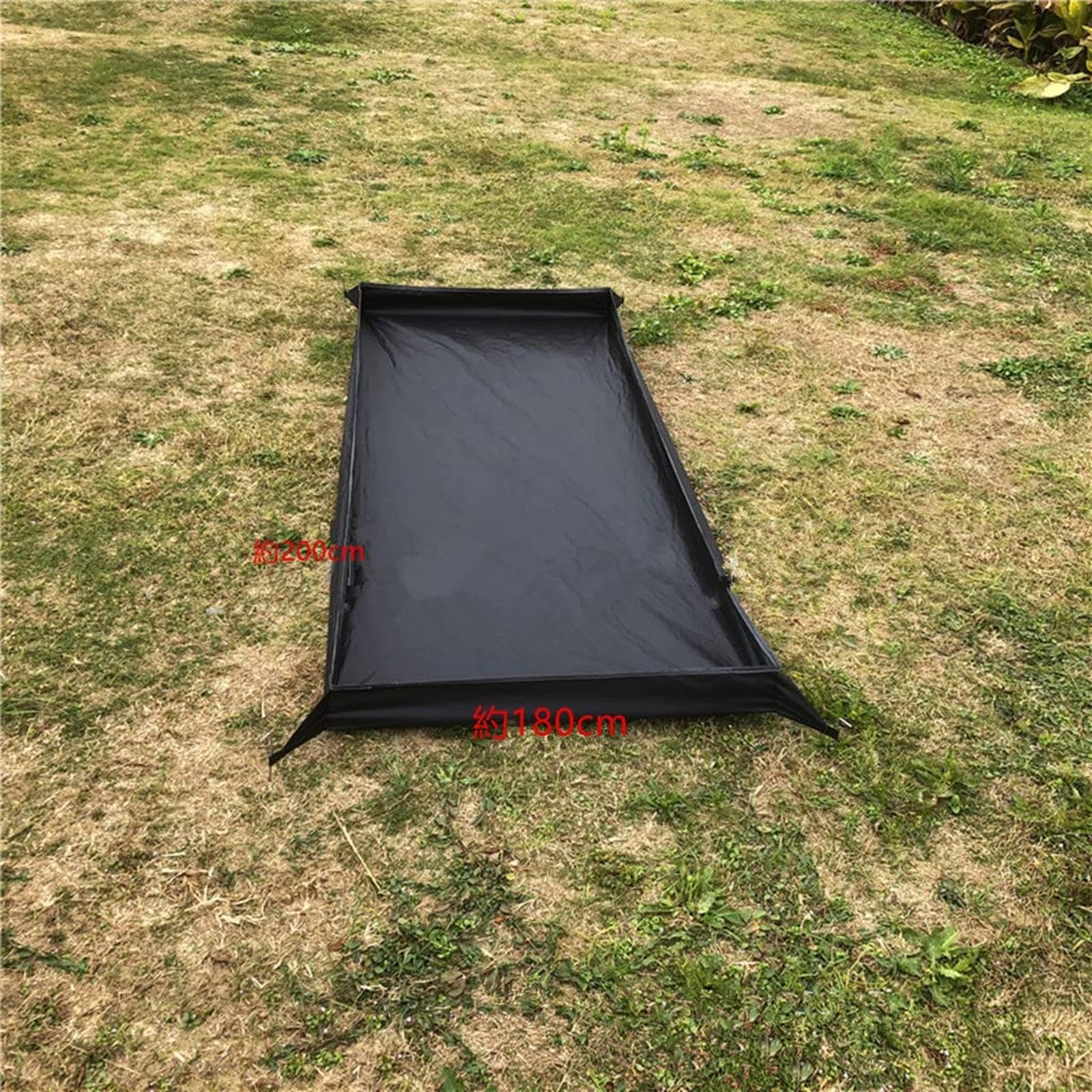 ロッジシェルター　バスタブ型グランドシート　ハーフサイズ ロッジシェルター向けリビングシート比較 – 残念キャンプで