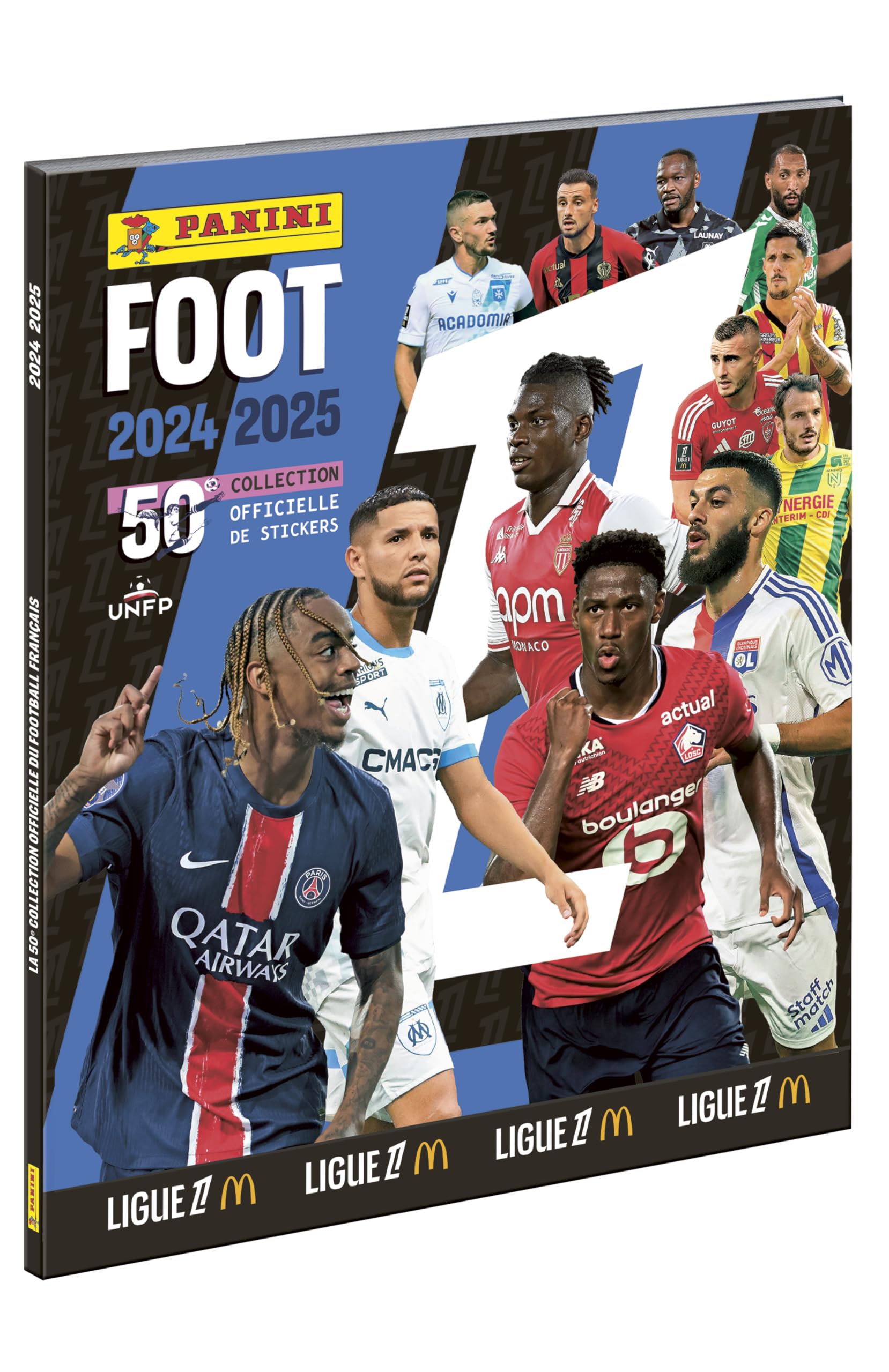 PANINI Stopa 2024-2025 Ligue 1 McDonald's Album twarda okładka