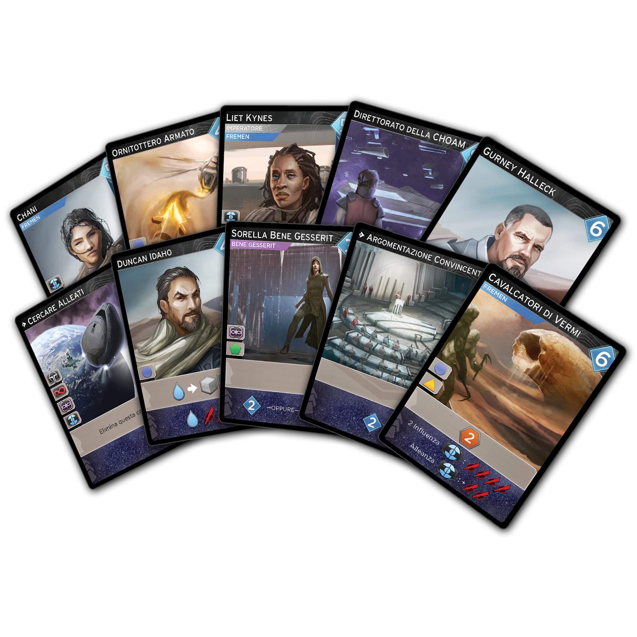 Asmodee - Dune: Imperium, Juego de Mesa, 1-4 Jugadores, 13+ años, edición en Italiano