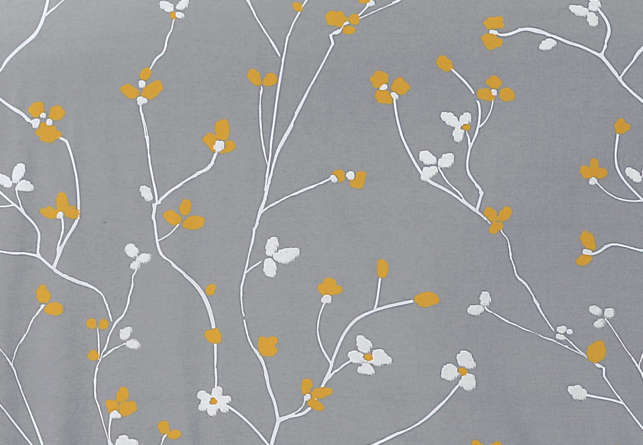 Vision - Parure de lit Réversible 100% Coton - Freya Gris - Set de Housse de Couette 260x240 cm avec 2 taies d'oreiller pour lit Kingsize 2 Personnes - Fibres Naturelles - Oekotex