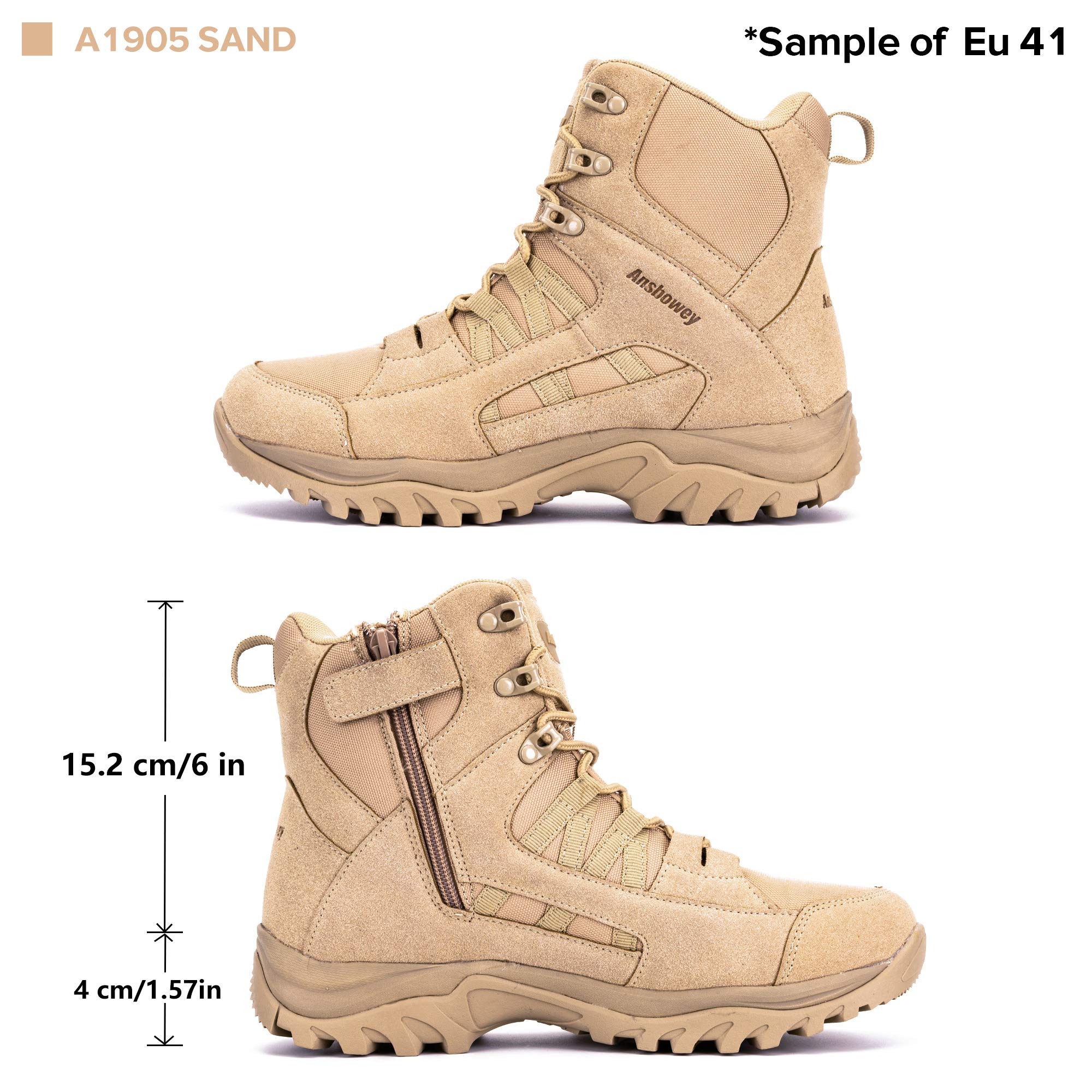 Hiking Boots Mens Womens Trekking Shoes Outdoor Army Combat Tactical