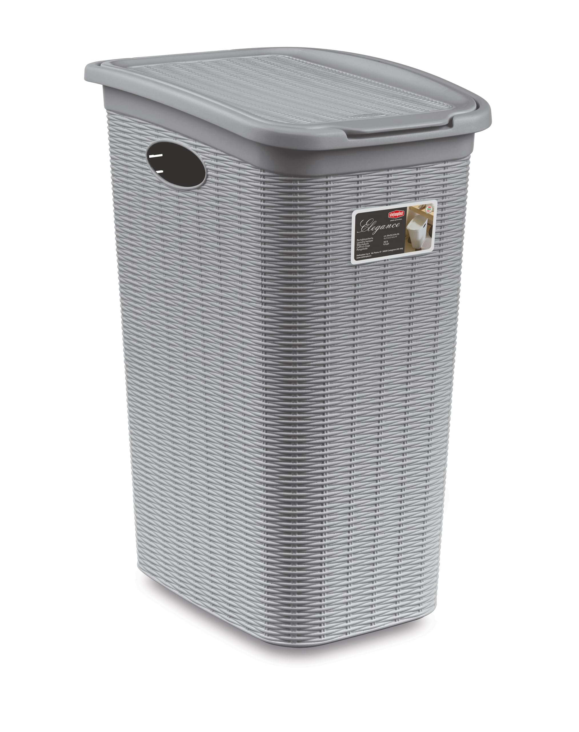 L.​ELEGANCE PORTABIANCHERIA GREY 36lt