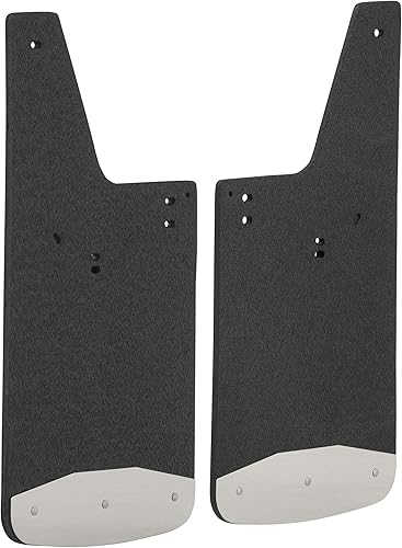 Miniatura 3 de LUVERNE 250423 - Protectores de lodo de goma texturizados delanteros o traseros de 12 x 23 pulgadas, Ford F-150 seleccionado, Lincoln Mark LT, 2