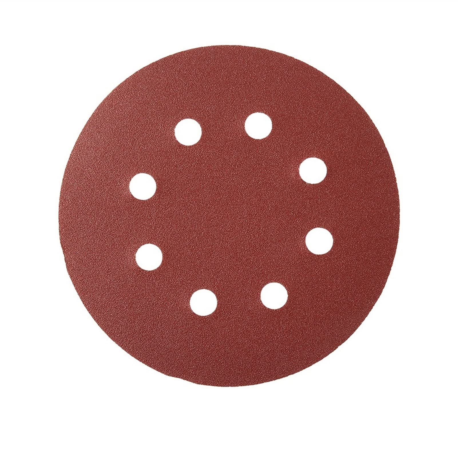 Hook and Loop Sandpaper disc, Sandpaper Discs 100 Pcs 125mm Hook Loop 8 Hole Multi Grit