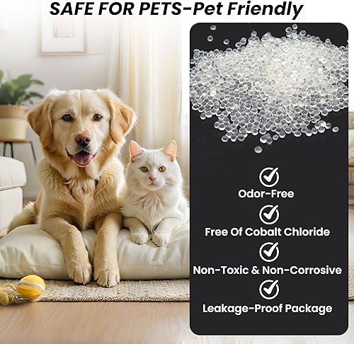 Pet Food Desiccant Bag, Replaced Desiccant for Automatic Cat dog Feeders, Keep Cat Food Dog Dry and Fresh- 6 Packs(6-Pack)