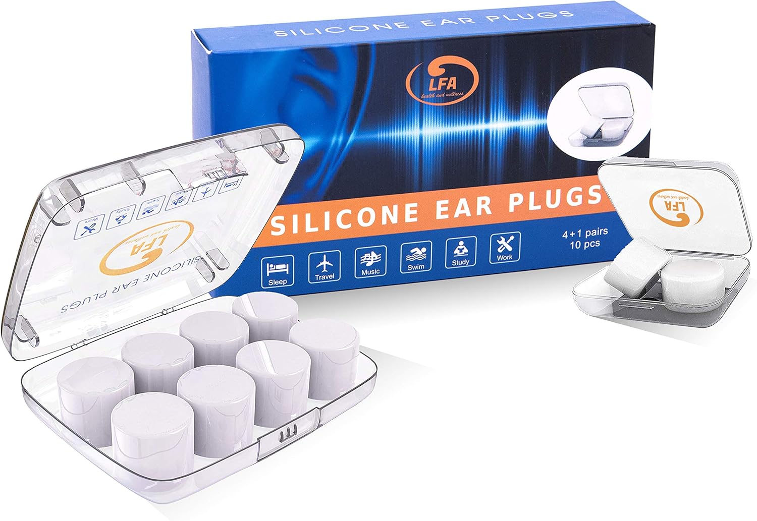 tappi per le orecchie dei bambini per il nuoto