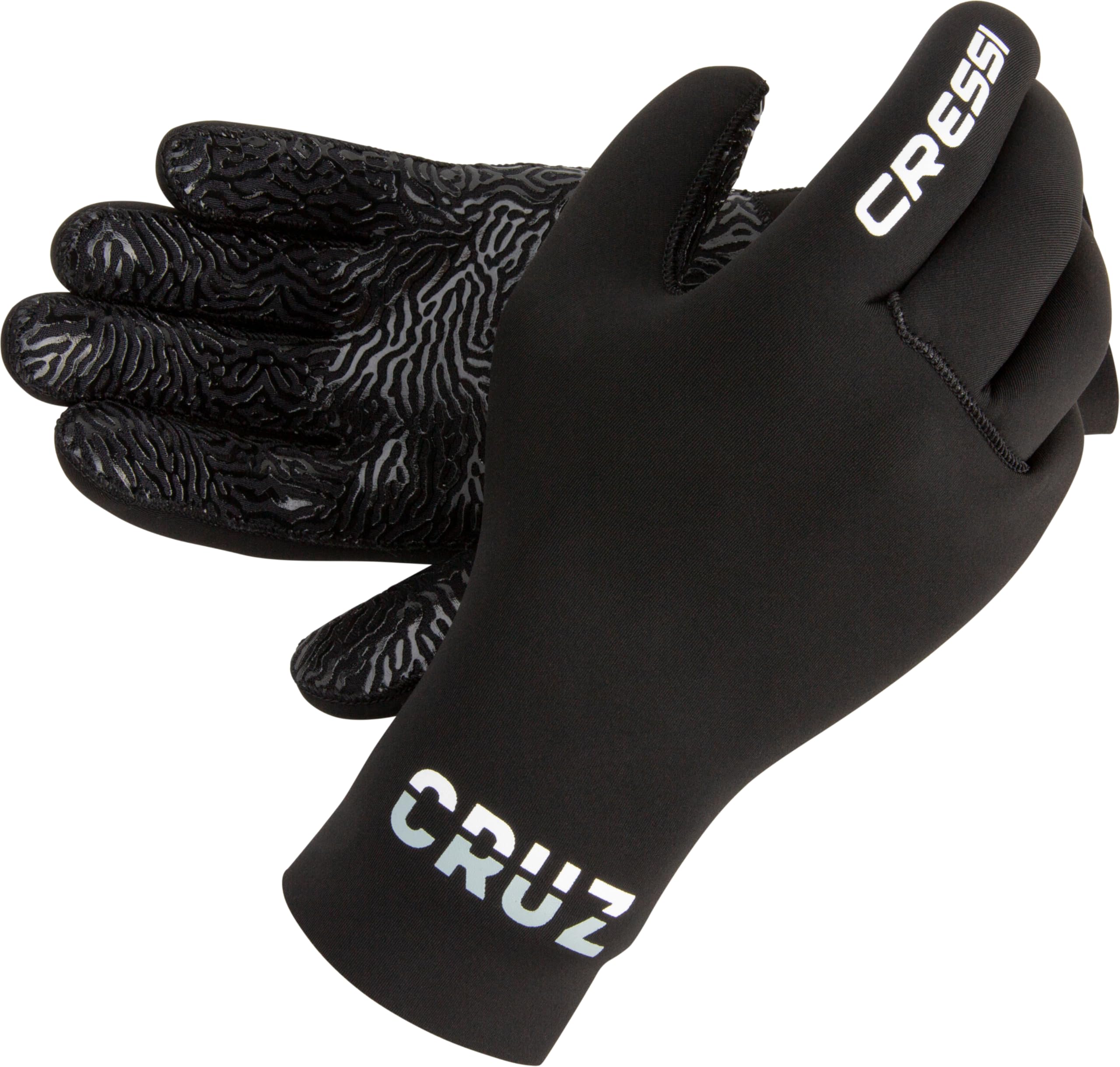 Cressi Cruz 3 mm (Black), Black, Large