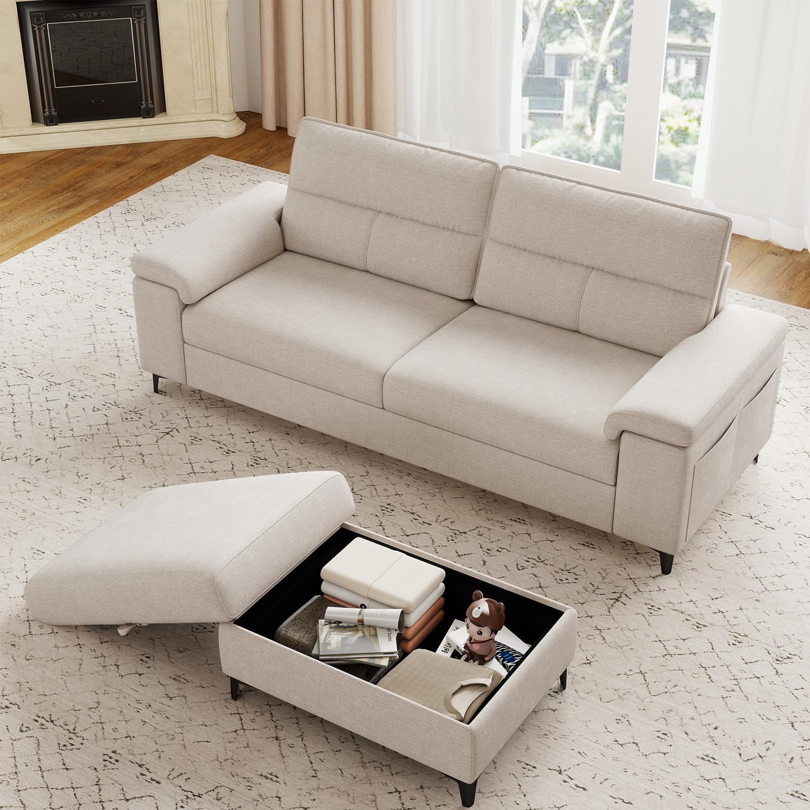 Upvilla 88.97 L-Shape Sectional