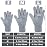Patelai 3 Pairs Microfiber Plant Dusting Gloves Leaf Cleaning Gloves for Indoor Plants, Blinds, Furniture, House(Small,Dark Blue, Gray, Khaki)