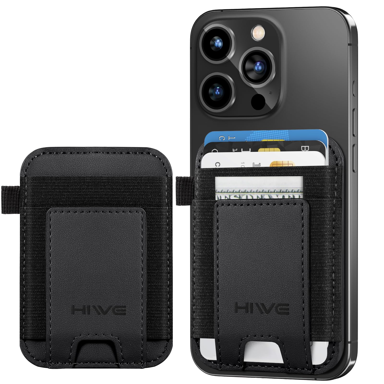 Amazon.com: HiWe for MagSafe Wallet, Strongest Magnetic Wallet for