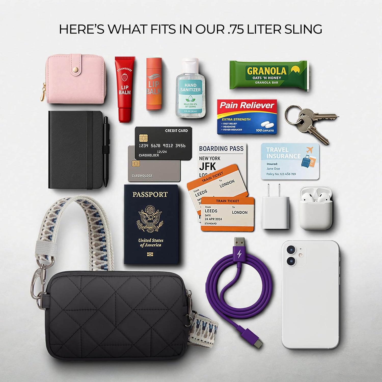 Travelon Anti-Theft Boho Phone Sling | Anti-Theft