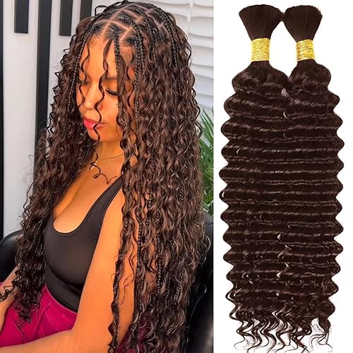 human braiding hair for boho braids 2 bundles 20 inch,