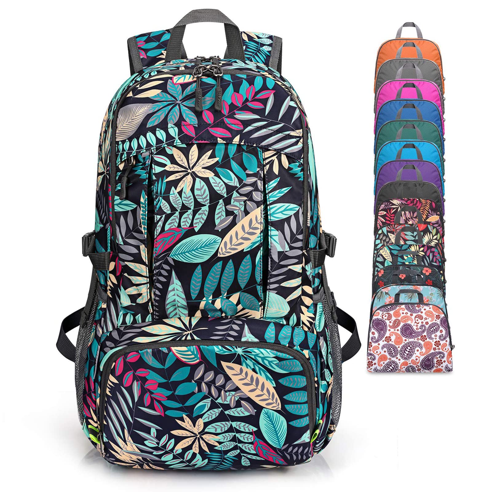 G4Free 40L Lightweight Packable Hiking Backpack, Waterproof Travel DaypackOEKO-TEX STANDARD 100