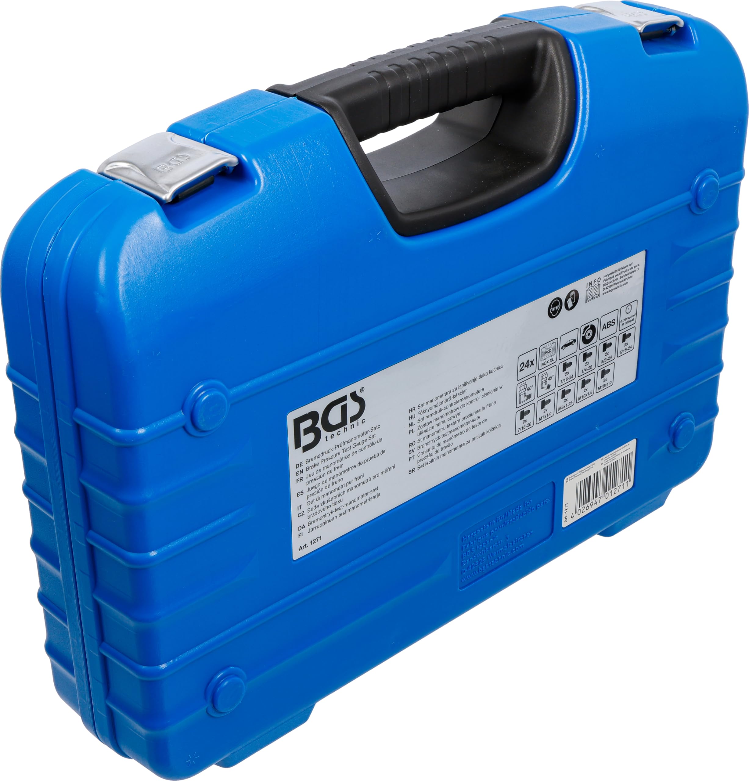 BGS 1271 | Set di manometri per freni