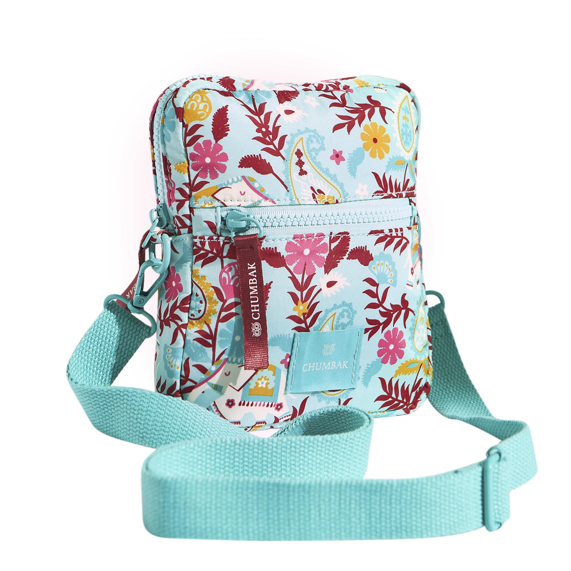 Chumbak Crossbody Sling Bag for Women | Stylish Printed Canvas Box Sling bag | Multipurpose Daily use Bag for Office/College/Travel (B0D41HB8R4) Amazon Price History, Amazon Price Tracker