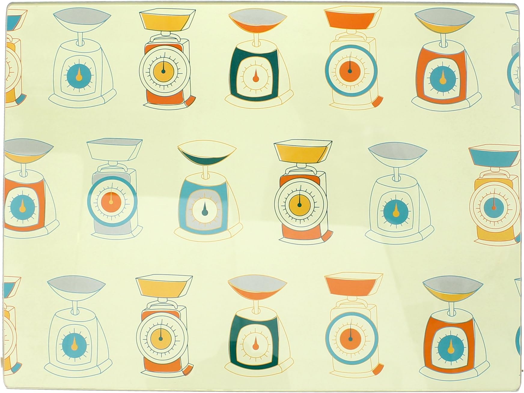 Glass Chopping Board (Worktop Saver) (Kitchen Scales)