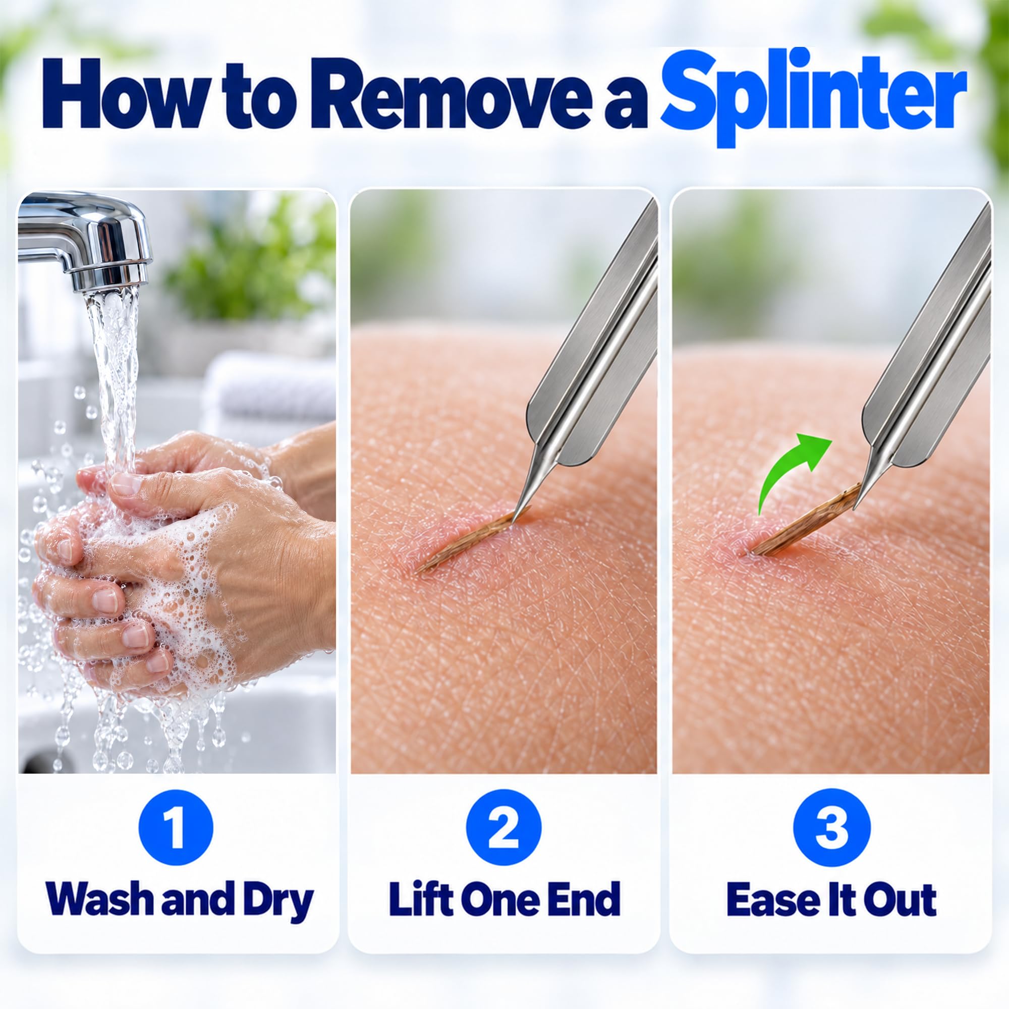 SplinterAid Splinter Removal Kit, 30 Ct Pull Out Splinters, Sliver Remover — Amazon image 5
