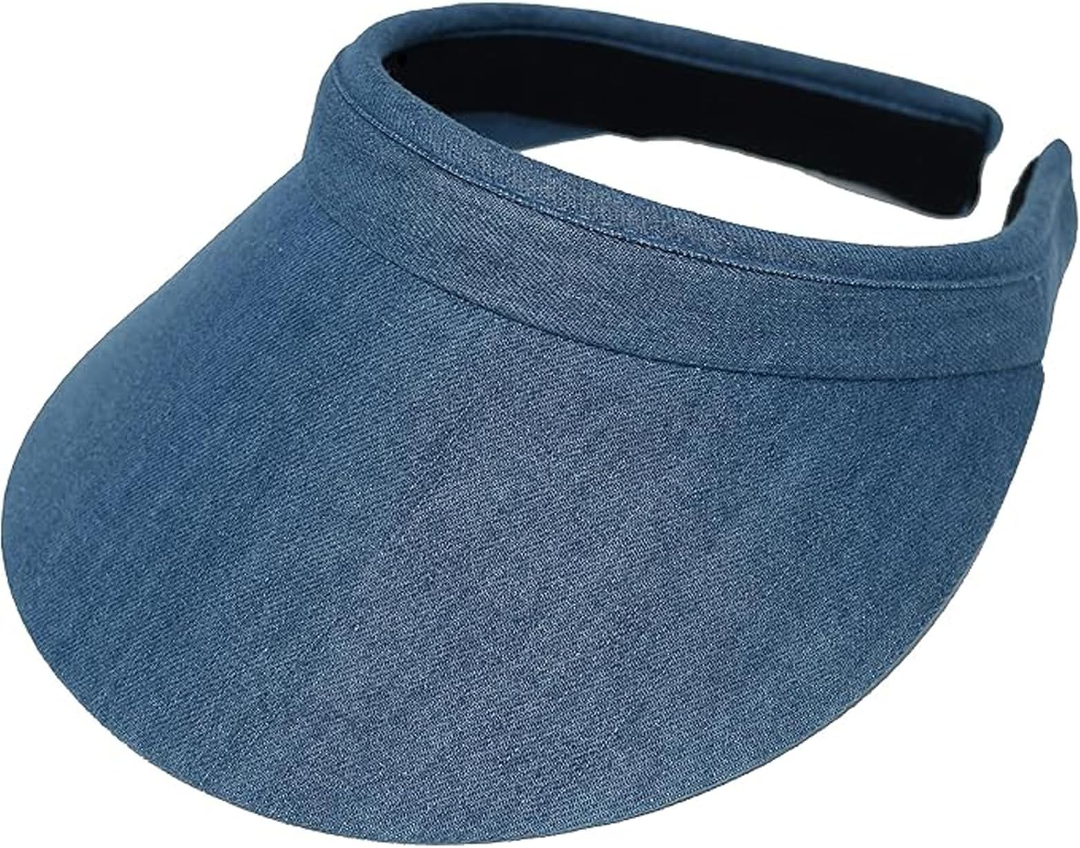 Cushees Slip-On Visor [733], Denim, One Size