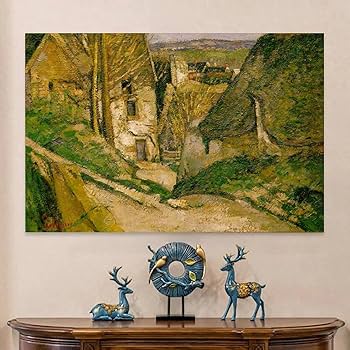 Amazon.co.jp: 『オーヴェルの首吊りの家』Paul Cézanne ポール