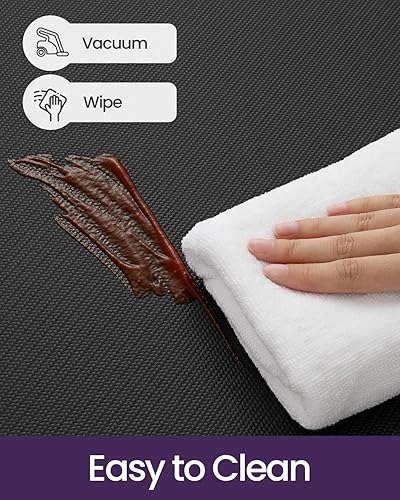 Miniatura 7 de DEXI Tapete de cocina acolchado antifatiga, antideslizante, impermeable, cómodo tapete de pie para cocina, oficina, fregadero, lavandería, 39 x 20