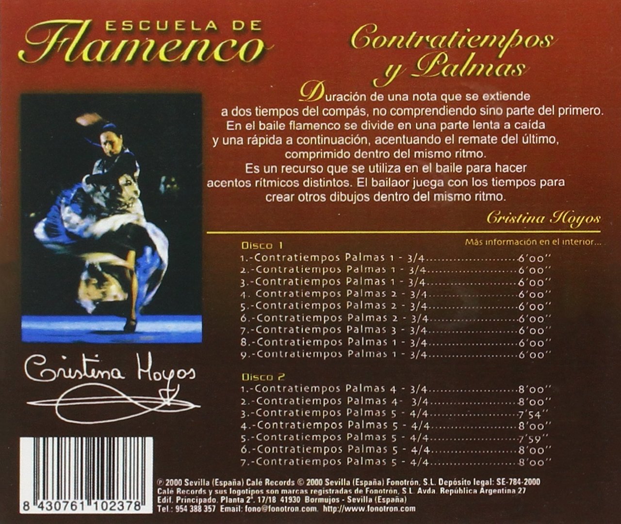 Contratiempos, Palmas
