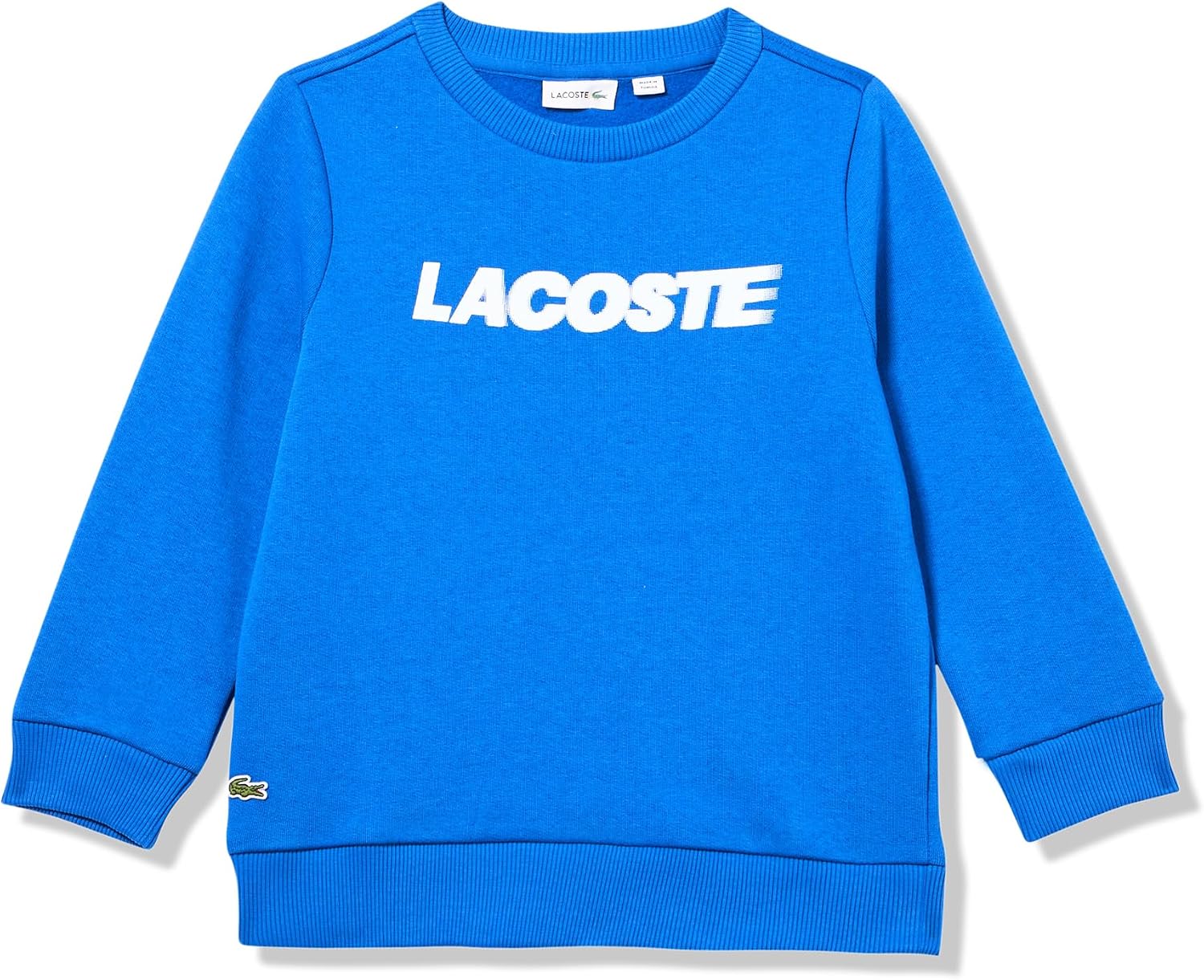 Lacoste Boys' Brushed Fleece Print Sweatshirt