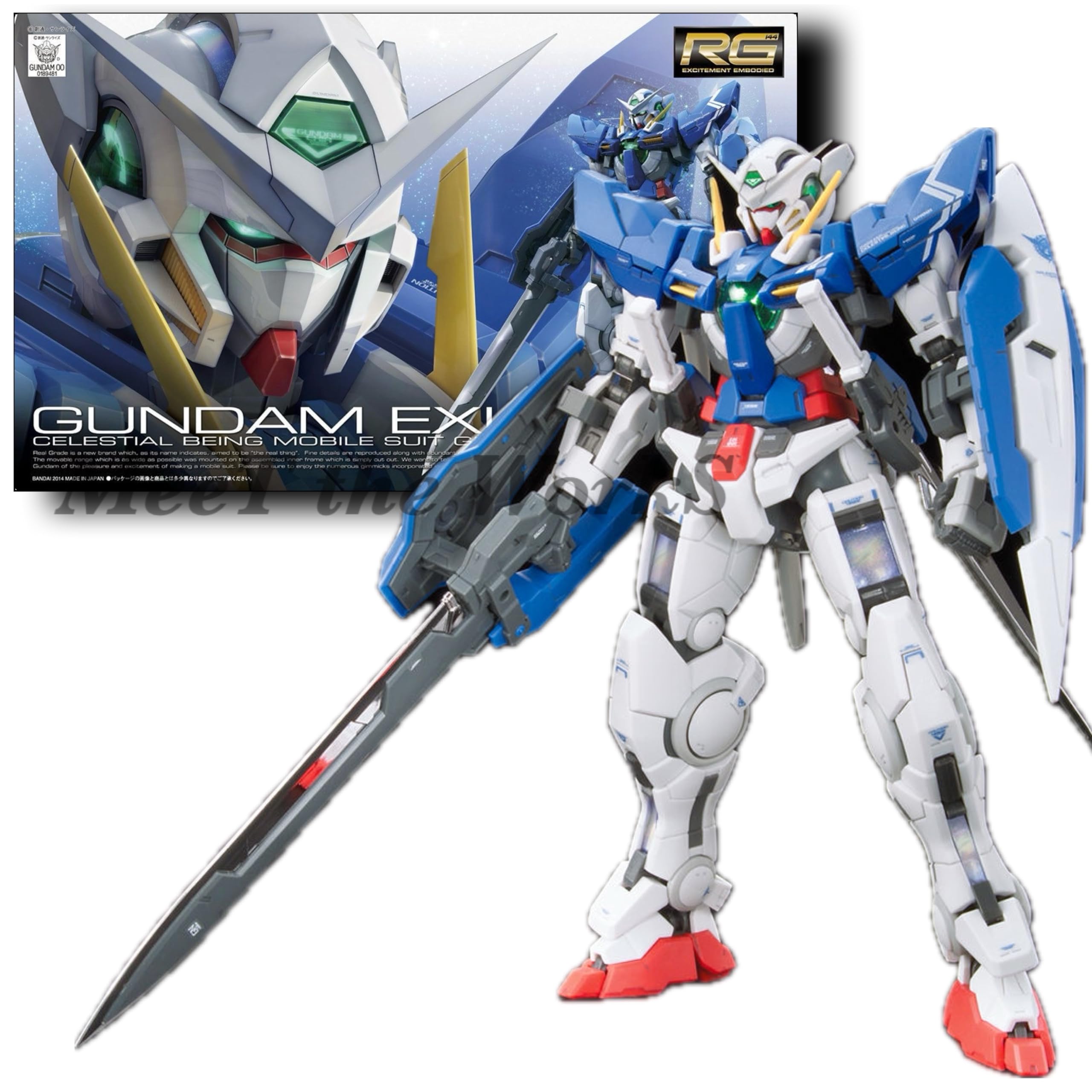 Amazon | 【RG1/144】GN-001 エクシア 機動戦士 00 [ダブルオー